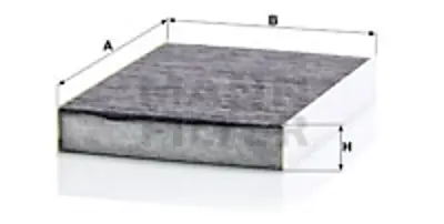 MANN FILTER CUK 25 003 Karbonlu Polen Fıltresı Megane Iv Talısman Kadjar Scenıc Iv 272774812R 2789100Q0K