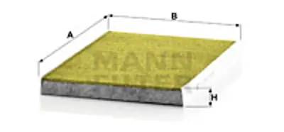 MANN FILTER FP 32 008 Polen Fıltresı 6000627091