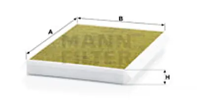 MANN FILTER FP 3569 Polen Fıltresı A9068300318 K68012876AA