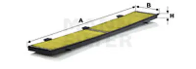 MANN FILTER FP 8430 Polen Fıltresı Antı Bakterıyel Bmw E81 E87 E88 E90 E93 E84 04> 64319313519