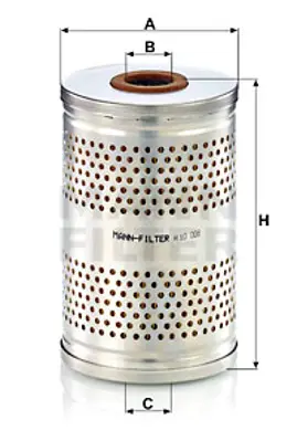 MANN FILTER H 10 008 x Fıltre 