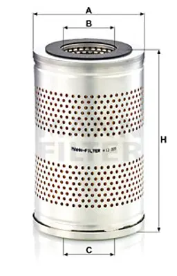 MANN FILTER H 12 009 x Fıltre 73516072