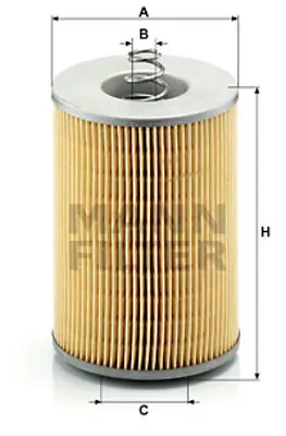 MANN FILTER H 1275 x Yag Fıltresı Man V6-V8 Cng 5001846630 A4021800009