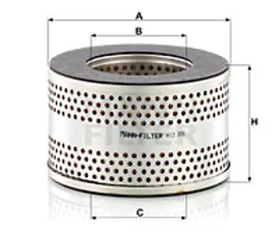 MANN FILTER H 13 006 x Fıltre 
