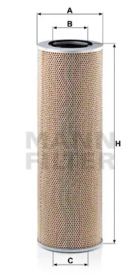 MANN FILTER H 24 005 Fıltre 