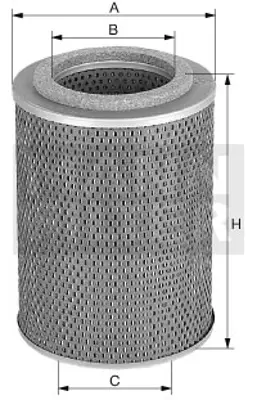 MANN FILTER H 28 545/2 Fıltre 