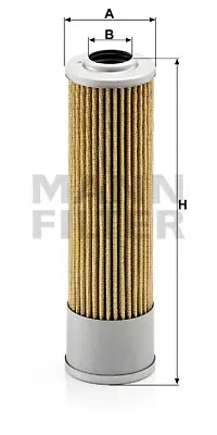 MANN FILTER H 614/3 Fıltre 