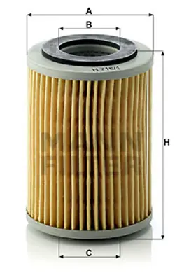 MANN FILTER H 716/1 x Yag Fıltresı 93187282