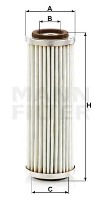 MANN FILTER H 8009 x Fıltre 6212969