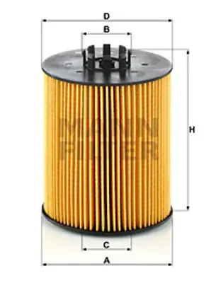 MANN FILTER HU 12 015 x Fıltre 