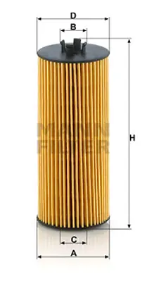 MANN FILTER HU 6008 z Yag Fıltresı Amg Gt C190 14> W176 13>18 W205 14> C218 11>17 W213 17> V167 19> W222 17> R231 12> A2781840125