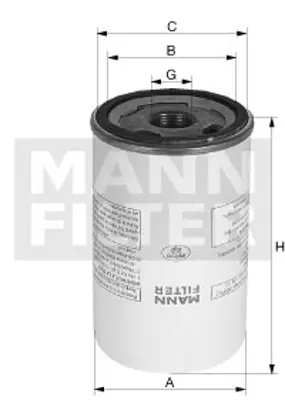 MANN FILTER LB 962/20 Fıltre 