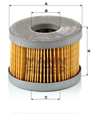 MANN FILTER P 65/1 x Yakıt Fıltresı Rover JS660L