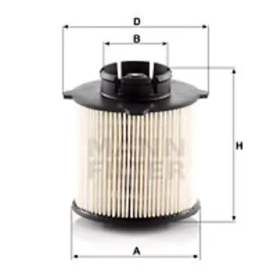 MANN FILTER PU 9001 x Pu9001/1 X Yakıt Filtresi Opel Merıva B 1.7 Cdtı 100hp 05/10- 5818085