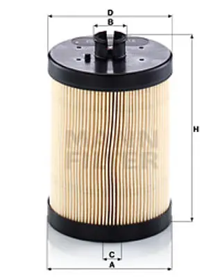 MANN FILTER PU 9015 z Fıltre 21746575 7421746573