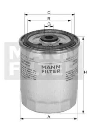 MANN FILTER SP 3008-2 x Fıltre 