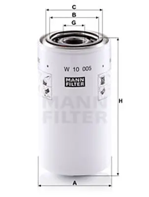 MANN FILTER W 10 005 Fıltre 