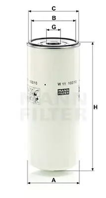 MANN FILTER W 11 102/10 Fıltre 