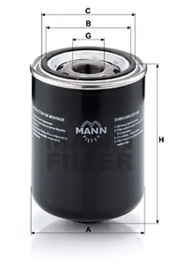 MANN FILTER W 1374/5 Fıltre 