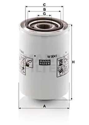 MANN FILTER W 9041 Fıltre 