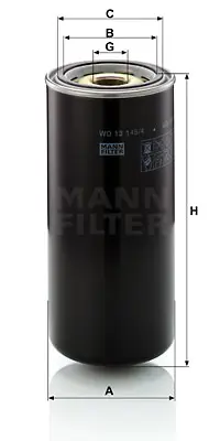 MANN FILTER WD 13 145/4 Fıltre 