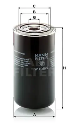 MANN FILTER WD 950/5 Fıltre 