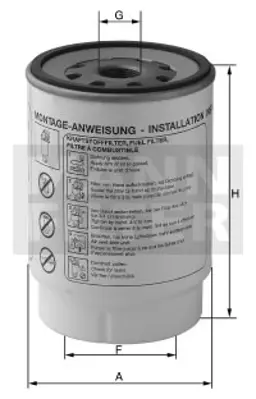 MANN FILTER WK 11 042 z Fıltre 7421538977