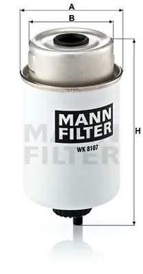 MANN FILTER WK 8107 Fıltre 