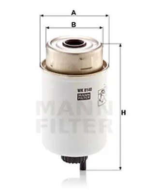 MANN FILTER WK 8140 Fıltre 