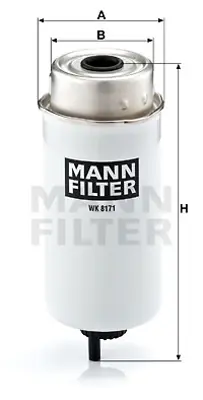 MANN FILTER WK 8171 Fıltre 