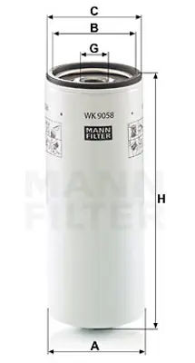 MANN FILTER WK 9058 Fıltre 