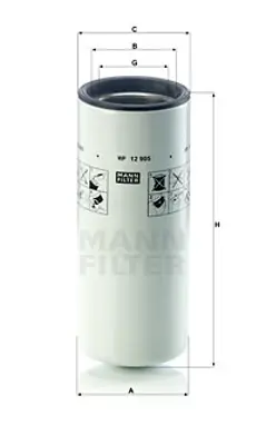 MANN FILTER WP 12 905 Fıltre 