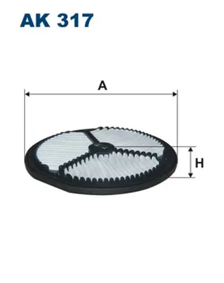FILTRON AK 317 Hava Fıltresı 13780A78B00000