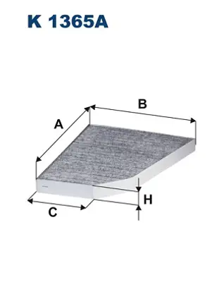 FILTRON K 1365A Polen Fıltresı Tesla 103904200A