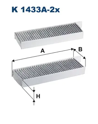 FILTRON K 1433A-2x Polen Fıltresı 9833351080