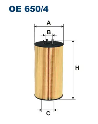FILTRON OE 650/4 Yag Fıltresı 