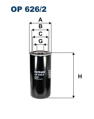 FILTRON OP 626/2 Yag Fıltresı 1310901