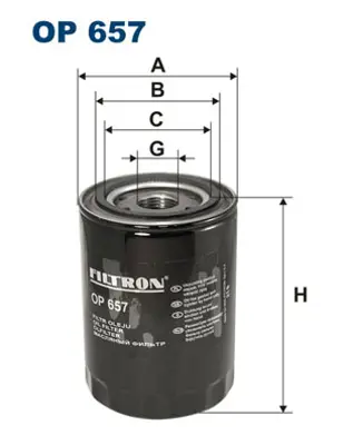 FILTRON OP 657 Yag Fıltresı 11700375 93010776401