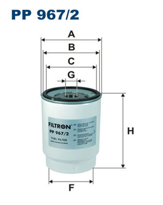 FILTRON PP 967/2 Yakıt Fıltresı 
