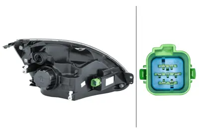 HELLA 1EF 010 197-011 Far Sinyal Sol Fıesta V 03/02-09/05 Elektrikli H4 2S6X13W030CE