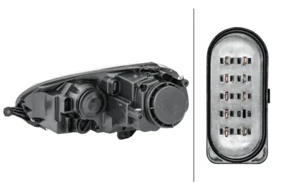 HELLA 1EG 247 007-421 Far Vw Golf 5 1k1 Sag Vw 1K6941030C