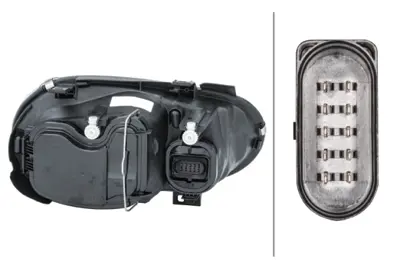 HELLA 1EL 007 700-151 Far Vw Golf 4 Sol Vw Z052643