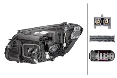HELLA 1EX 013 063-521 Far Led Sağ Mercedes A2059068005