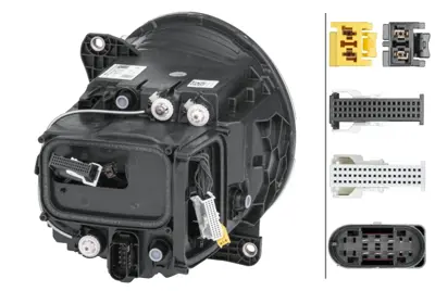 HELLA 1EX 014 543-181 Far Mercedes Benz Sağ A4639067201