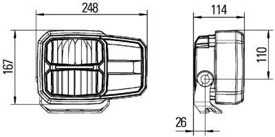 HELLA 1LE 996 374-031 Ana Far (Sol) - Holder	 17450010