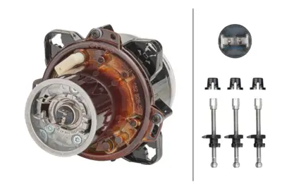 HELLA 1LL 008 193-127 Ana Far (Far Elemanı) H7 Halojen - Scanıa / Volvo / Daf 1914633 2166259 VO20831821