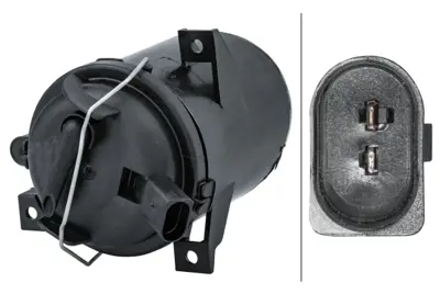 HELLA 1N0 270 255-051 Sıs Farı Sol 6Q0941699