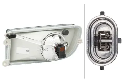 HELLA 1N0 354 017-021 Sis Lambasi Skoda Octavia 1z3 Sag Vw 1Z0941702