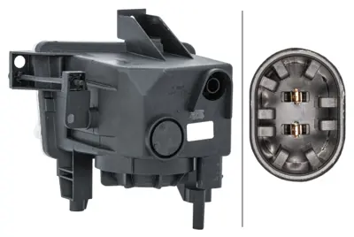 HELLA 1NA 354 662-021 Sıs Lambası Sag Kare Vectra C 1710364