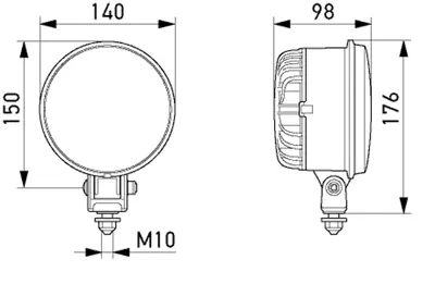 HELLA 1S3 996 362-201 Ana Far (Sag-Sol) 